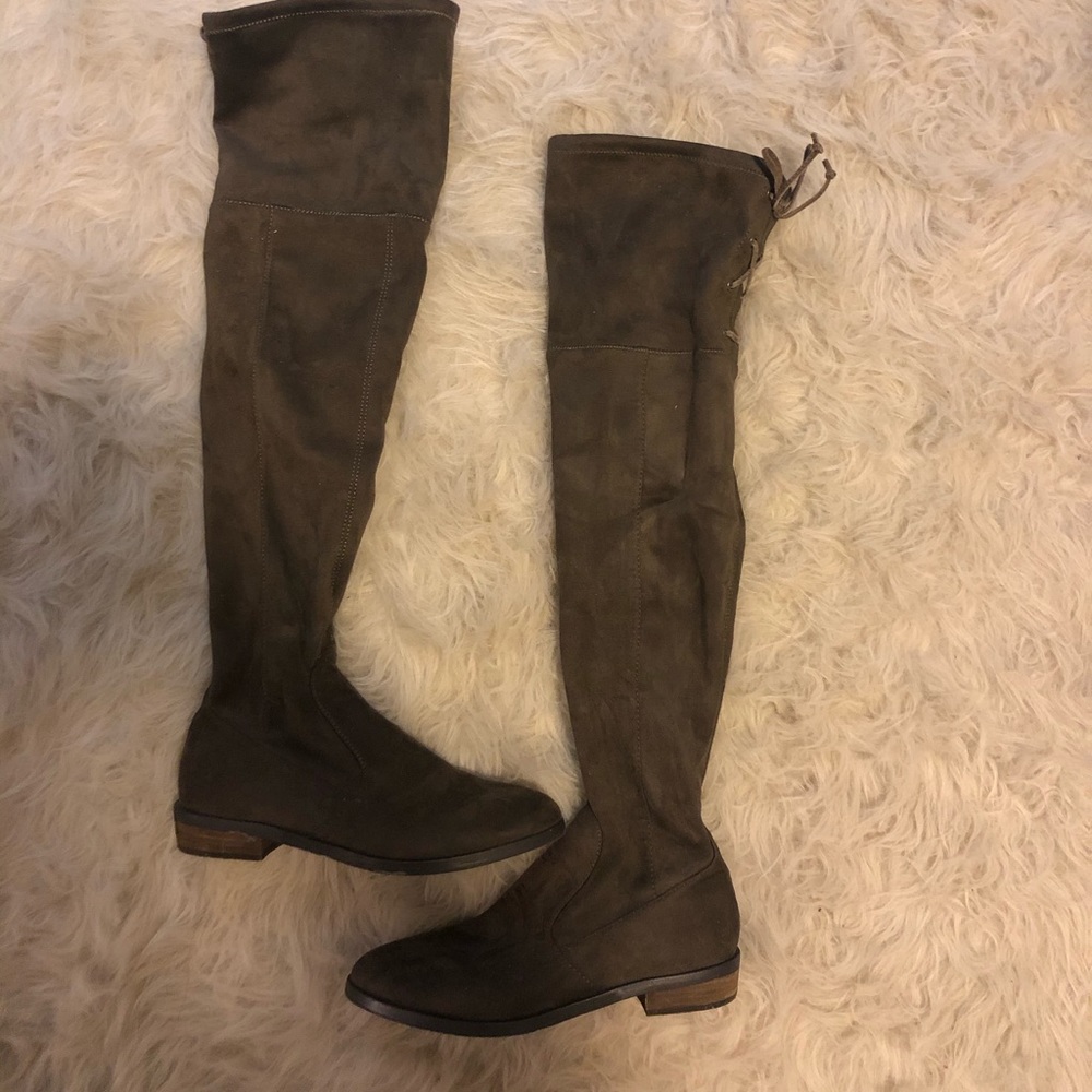 Vince Camuto Over the Knee Suede Boots